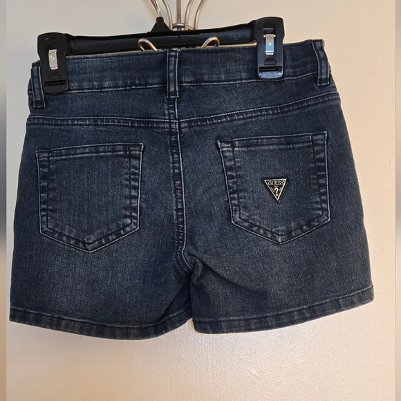 GUESS Girls' Organic Stretch Denim 5 Pocket Short - Picture 5 of 5